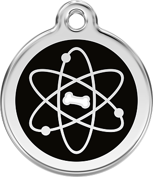 ID-bricka Atom Ben inkl. gravyr från Red Dingo