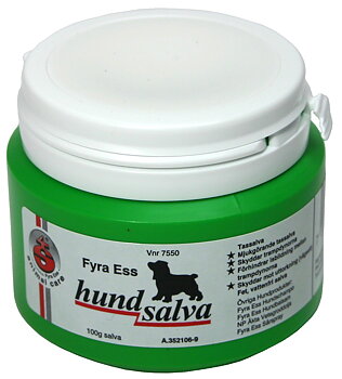 Fyra Ess hundtassalva 4S