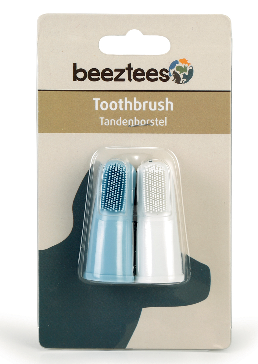Fingertandborste Beeztees 2-p