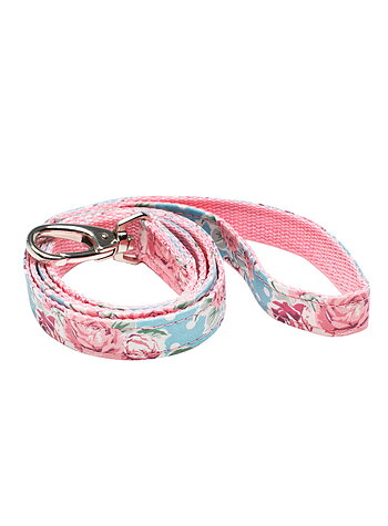 Hundkoppel och hundhalsband Vintage rosor