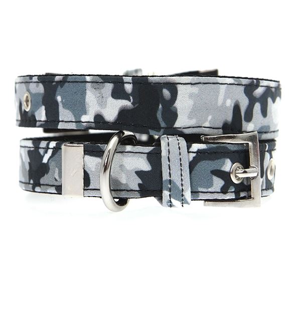 Hundhalsband och koppel i set Camouflage