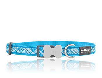 Hundhalsband Turkos Flanno
