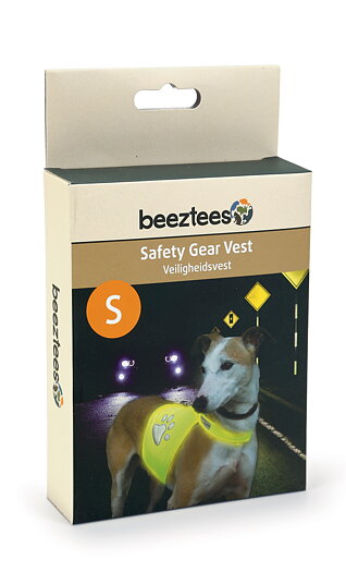 Reflexväst gul för hund Beeztees