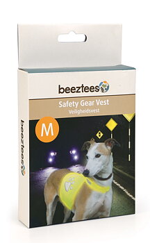 Reflexväst gul för hund Beeztees