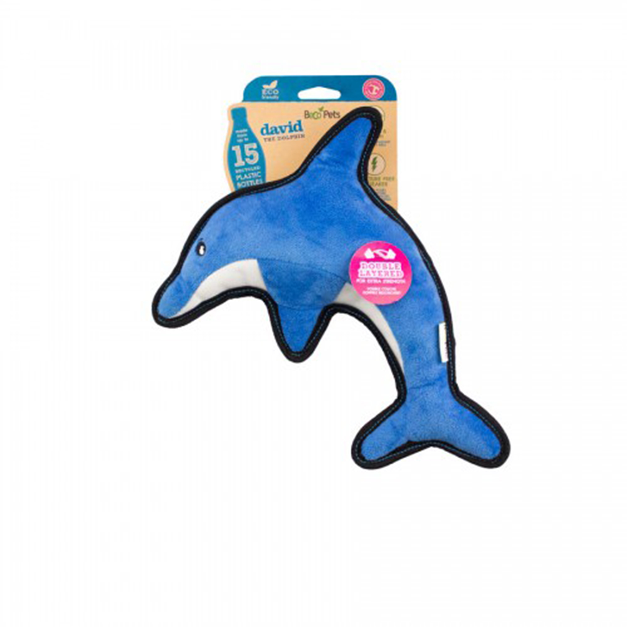 Hundleksak Dolphin Large Beco