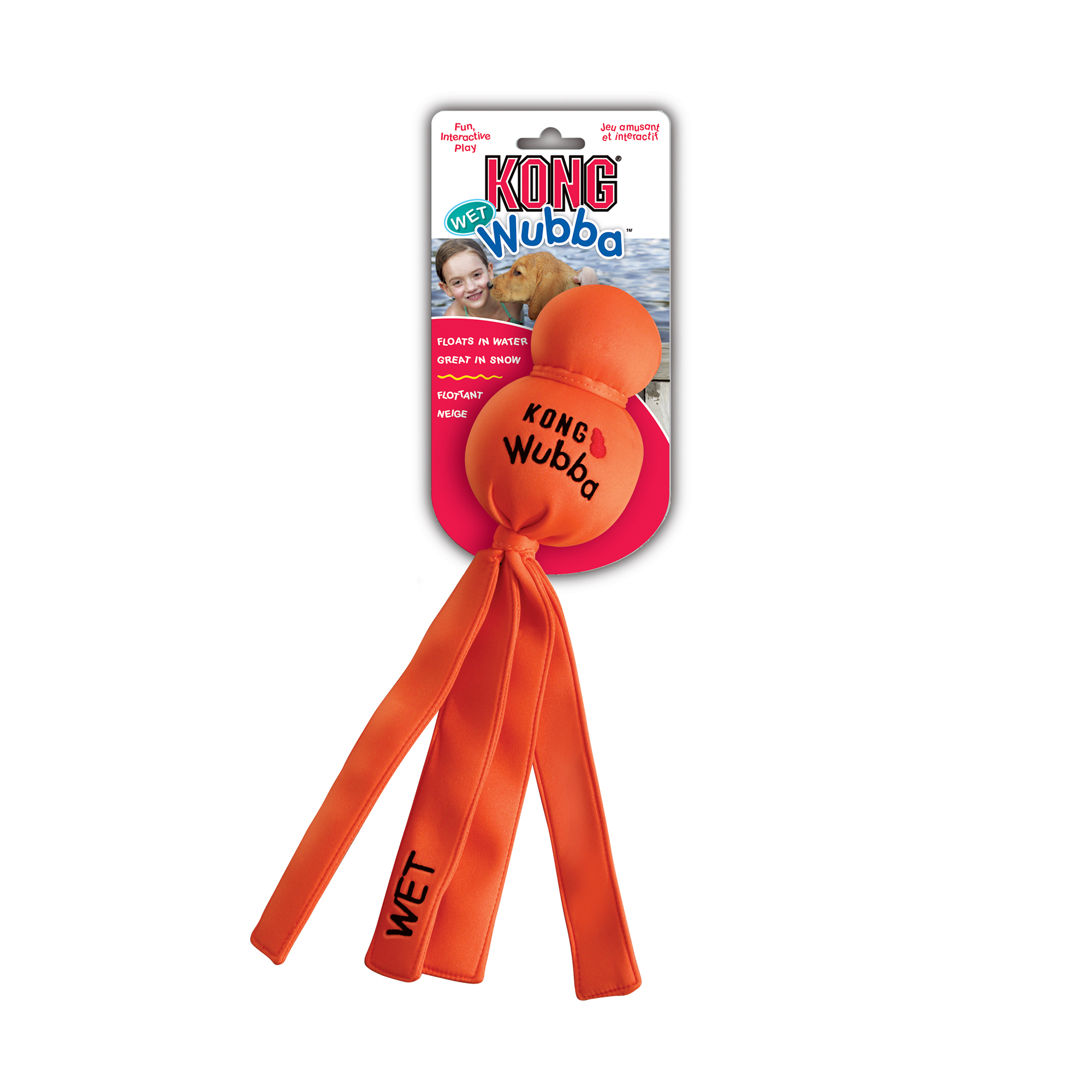 Hundleksak Kong Wubba Wet X-Large