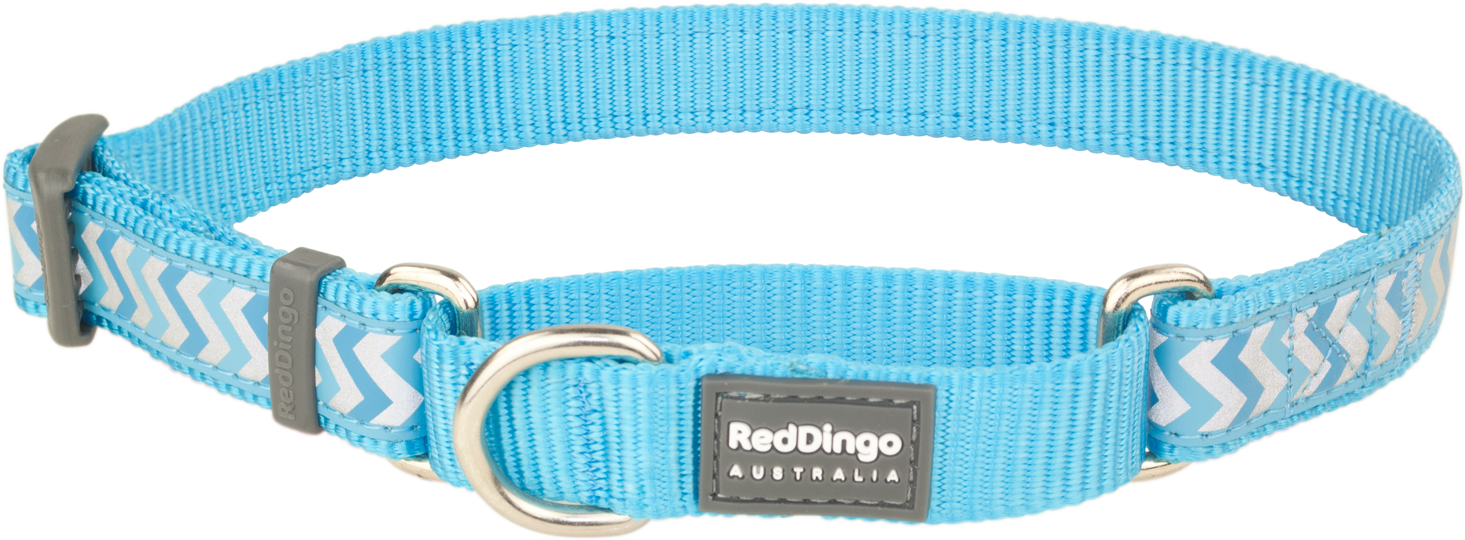 hundhalsband halvstryp reflex Turkos från Red Dingo