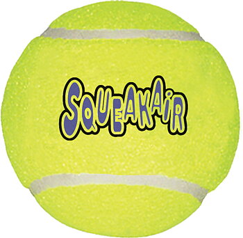 Hundleksak Kong Air Squeaker Tennisboll XL