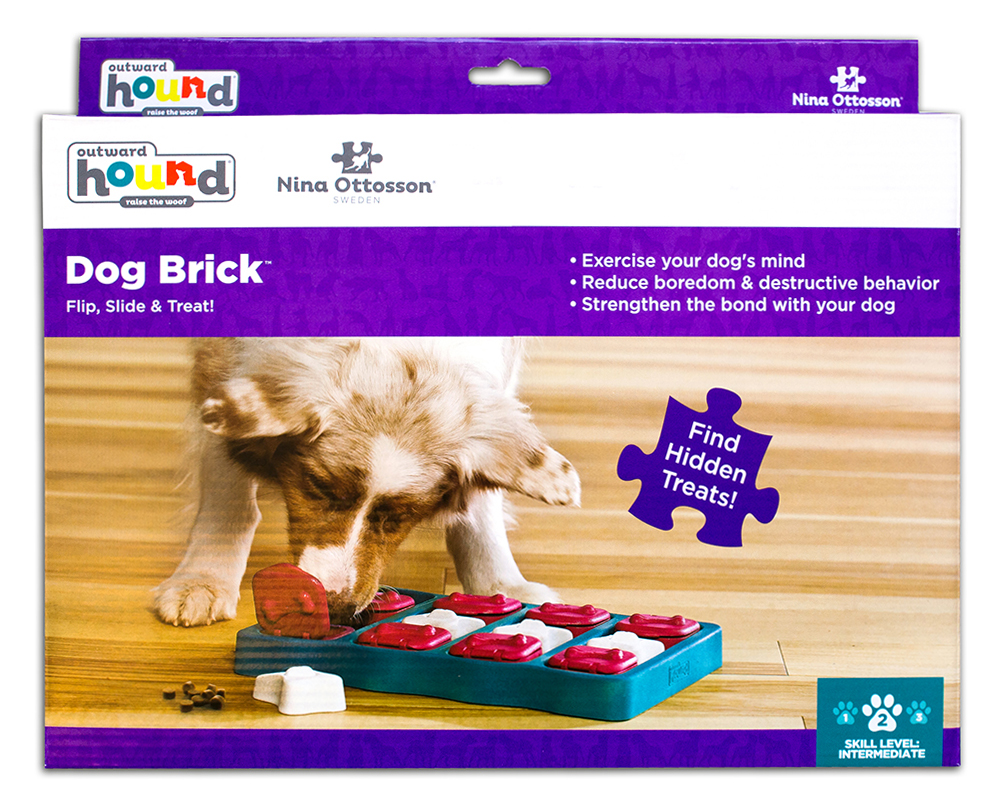 Dog Brick Plast Nina Ottosson NEW - 4