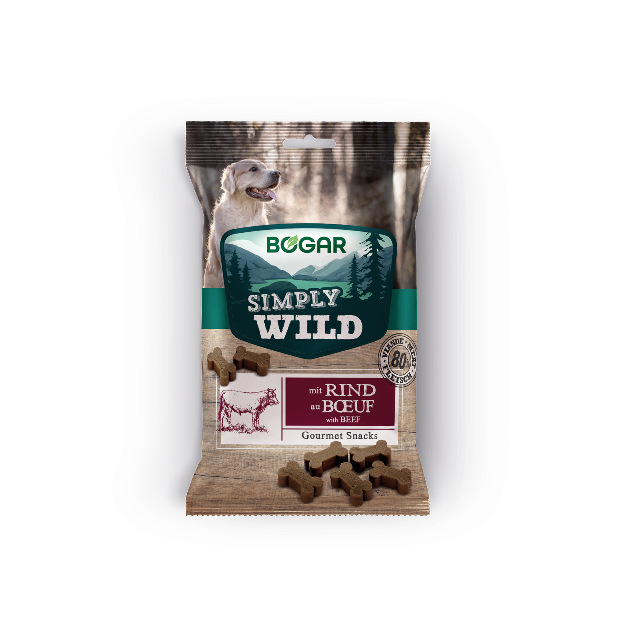 Simply Wild Beef Dog Bogar
