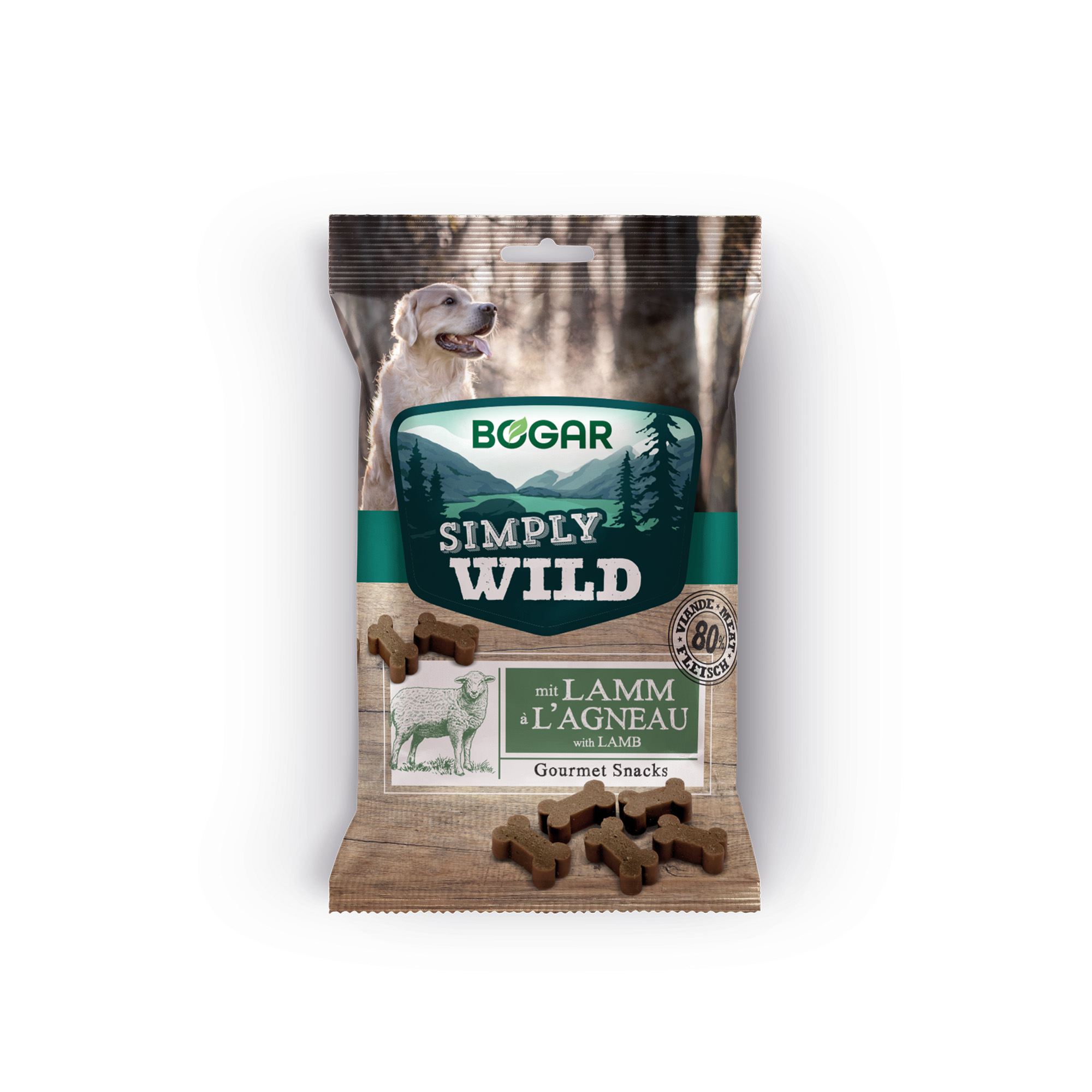 Simply Wild Lamb Dog Bogar