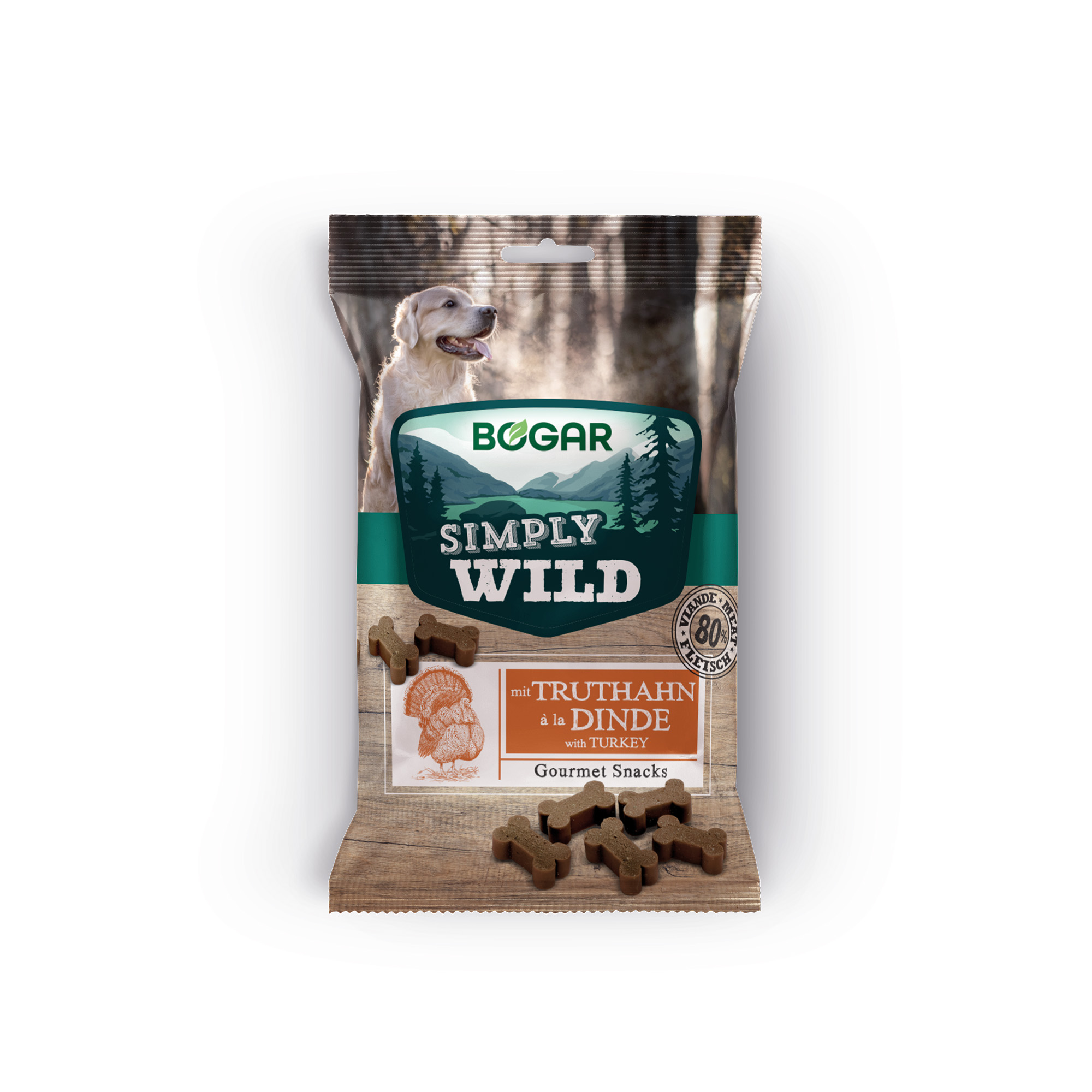 Simply Wild Turkey Dog Bogar