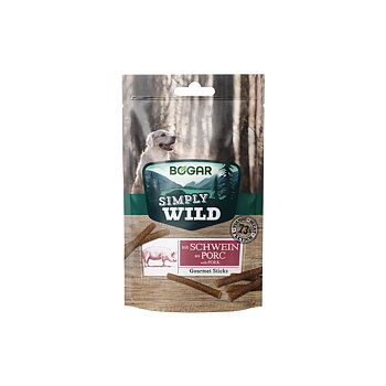 Simply Wild Sticks Pork Dog Bogar