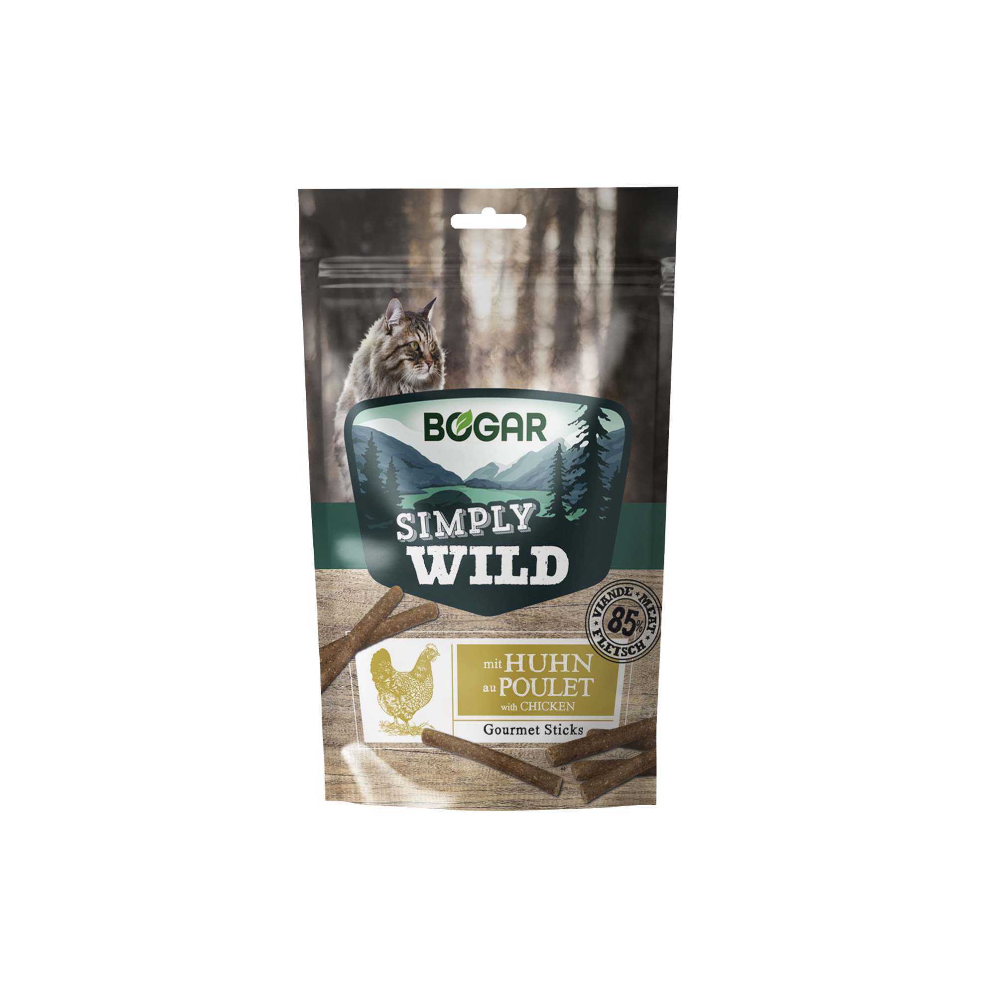 Simply Wild Sticks Chicken Katt Bogar