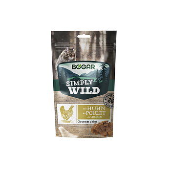 Simply Wild Meat Chips Chicken Katt Bogar