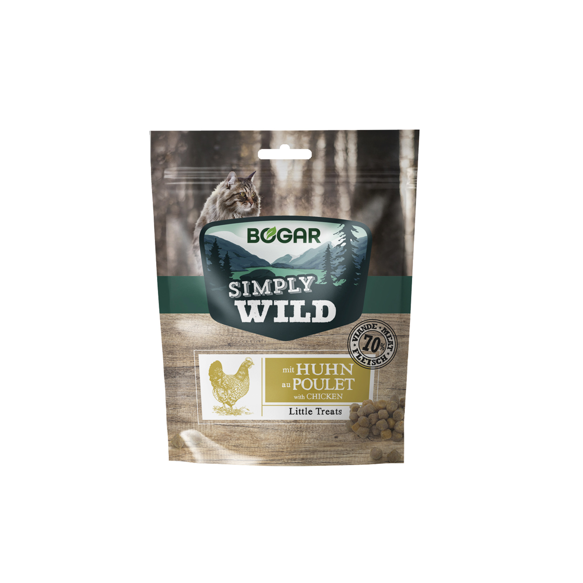 Simply Wild Little Treats Chicken Katt Bogar