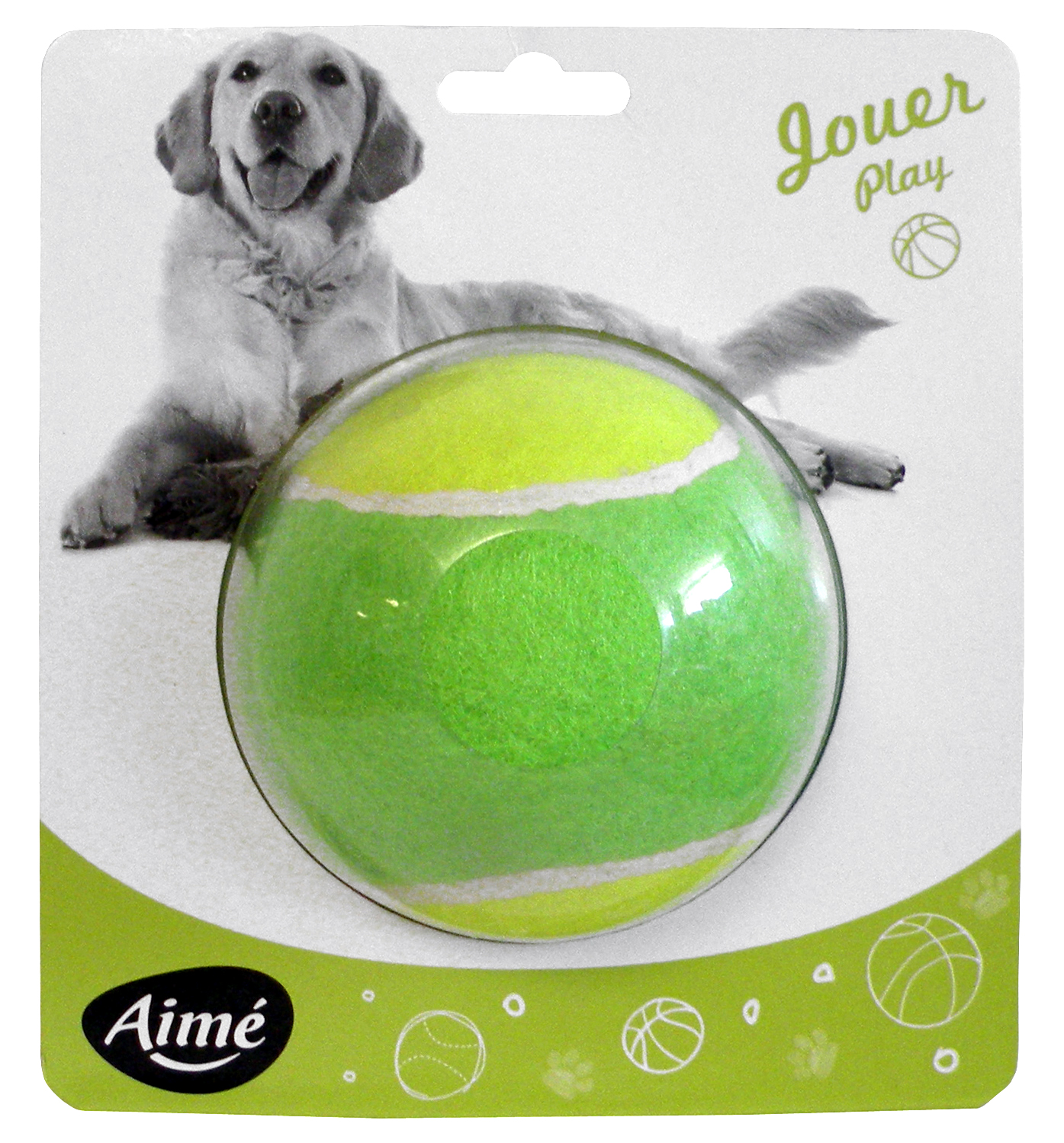 Hundleksak Tennisboll Maxi Aimé