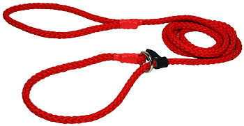Retriverkoppel Nylon röd Alac