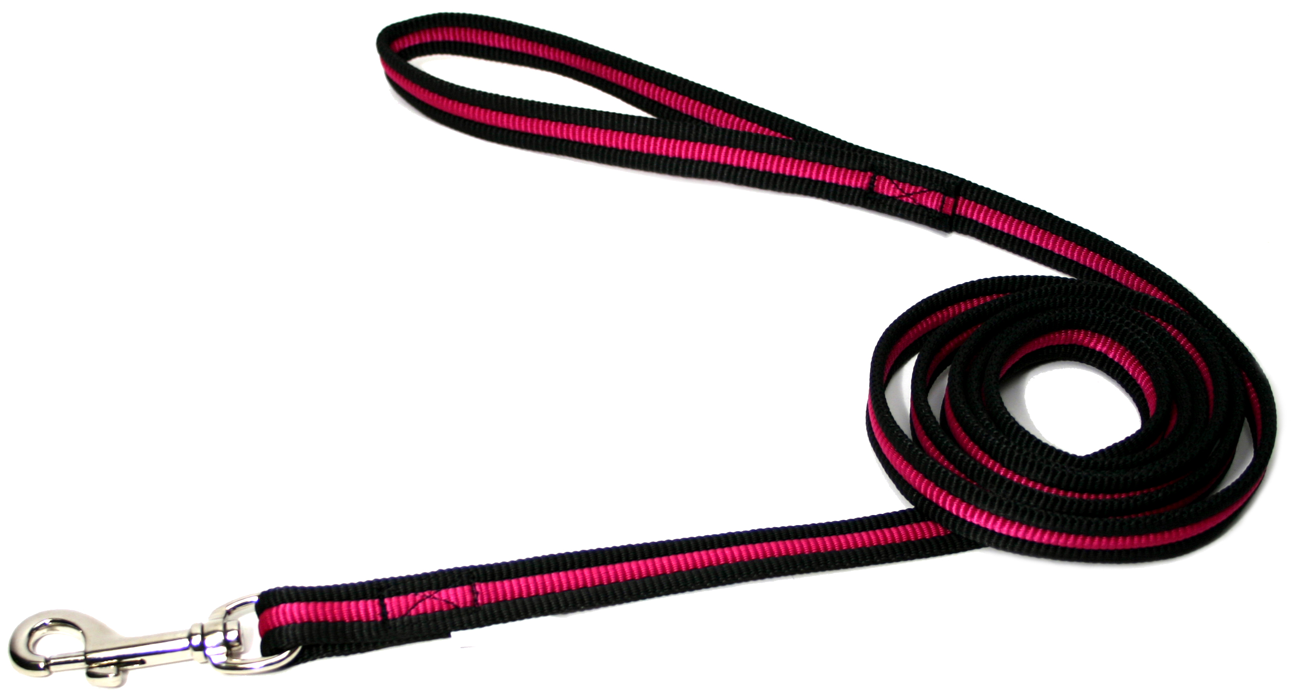 Koppel Nylon Kanal svart/cerise Alac