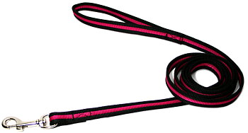 Koppel Nylon Kanal svart/cerise Alac