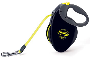 Flexi Giant L Neon-Svart