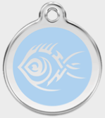 ID-bricka Tribal Fish inkl. gravyr - 8