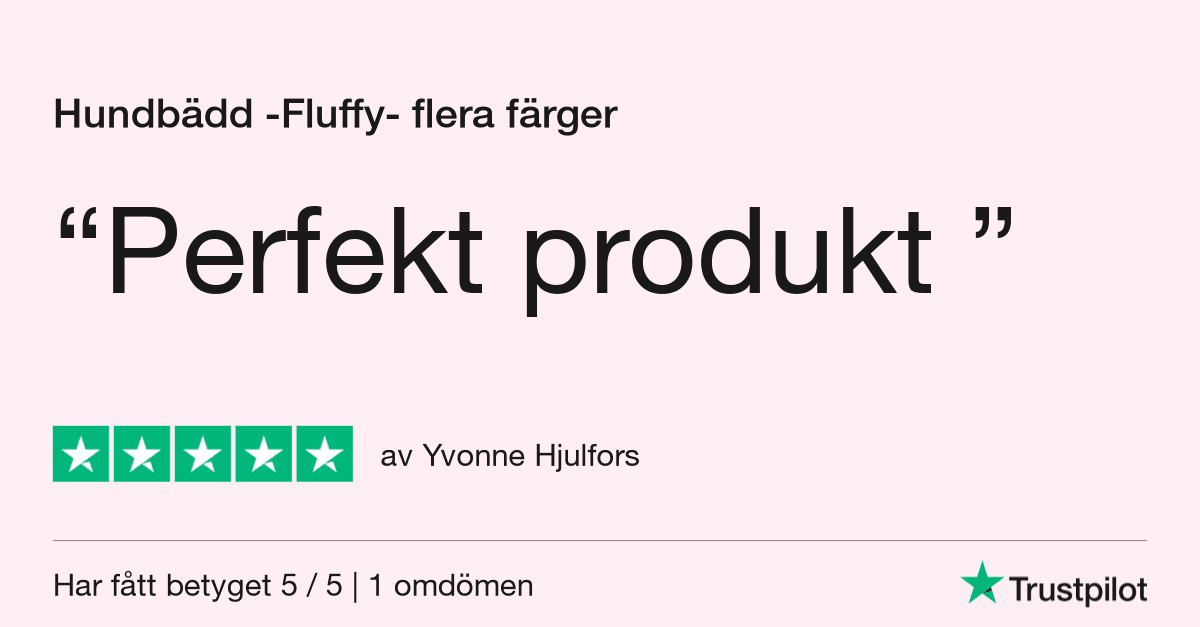 Hundbädd Fluffy Flera färger i olika storlekar
