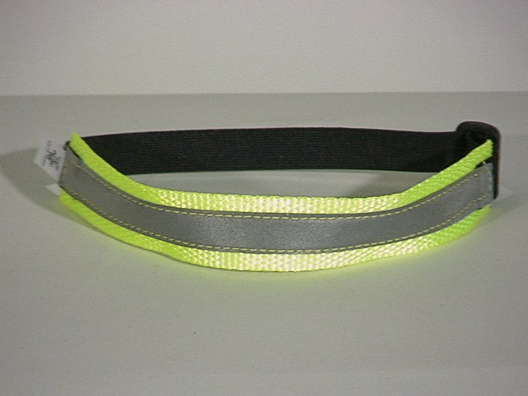 Jakthalsband Reflex Smal gul