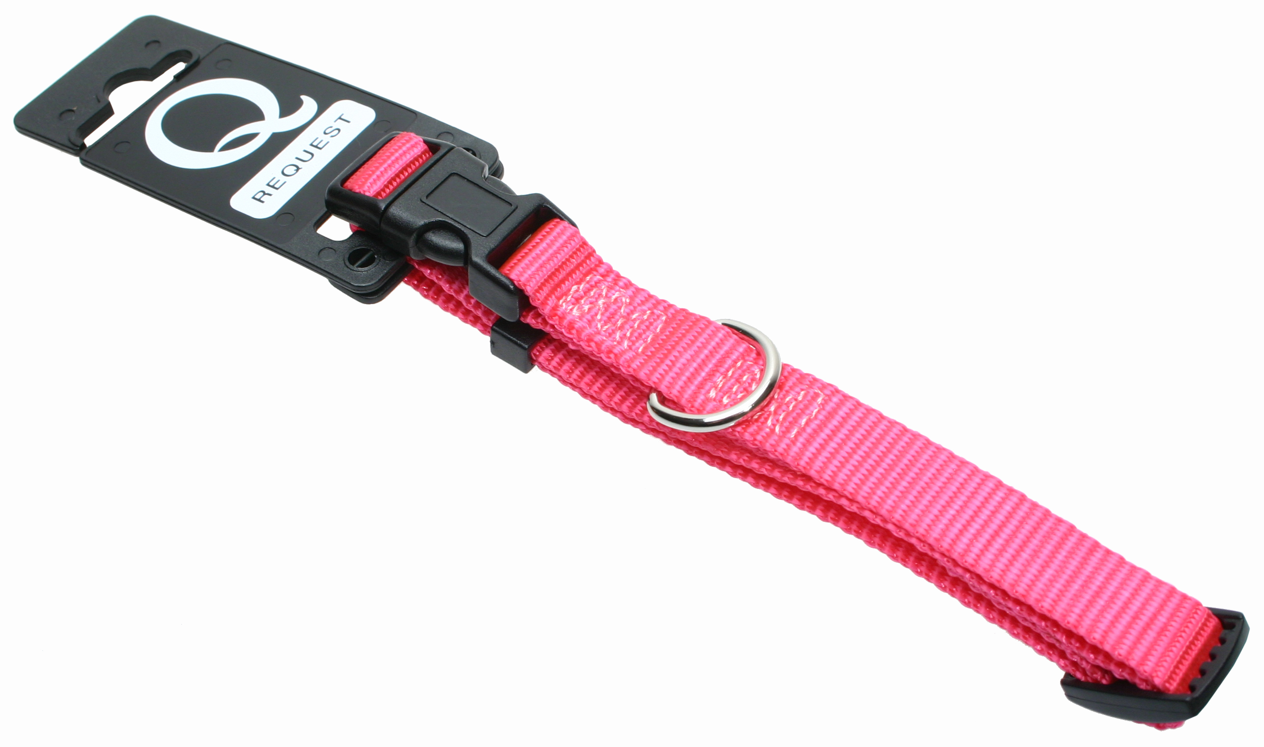 Halsband nylon ställbart Rosa Tyrol