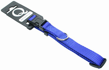 Halsband nylon ställbart Blått Tyrol
