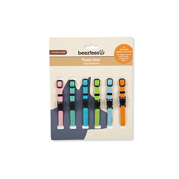 Halsband Valp Mixade färger 6-pack