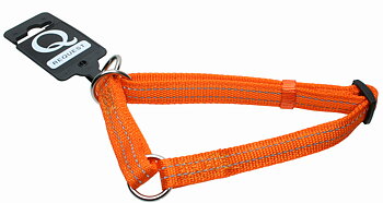Halvstryp nylon reflex ställbart Orange Tyrol