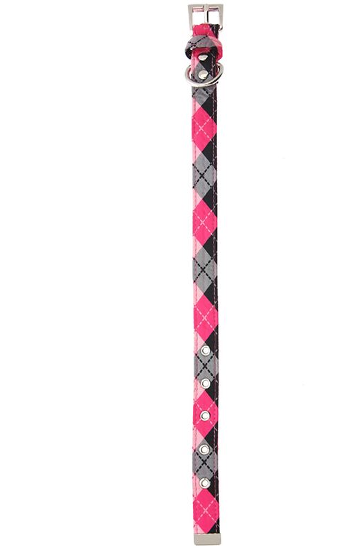 Hundhalsband och koppel i set Argyle - 4