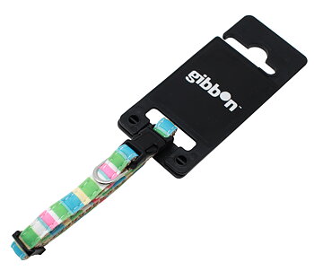 Halsband Nylon Pastellrandigt Valp Tyrol
