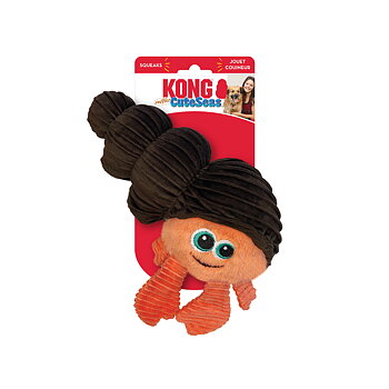 Hundleksak Cute Seas Rufflez Hermit Crab Sm/Md KONG