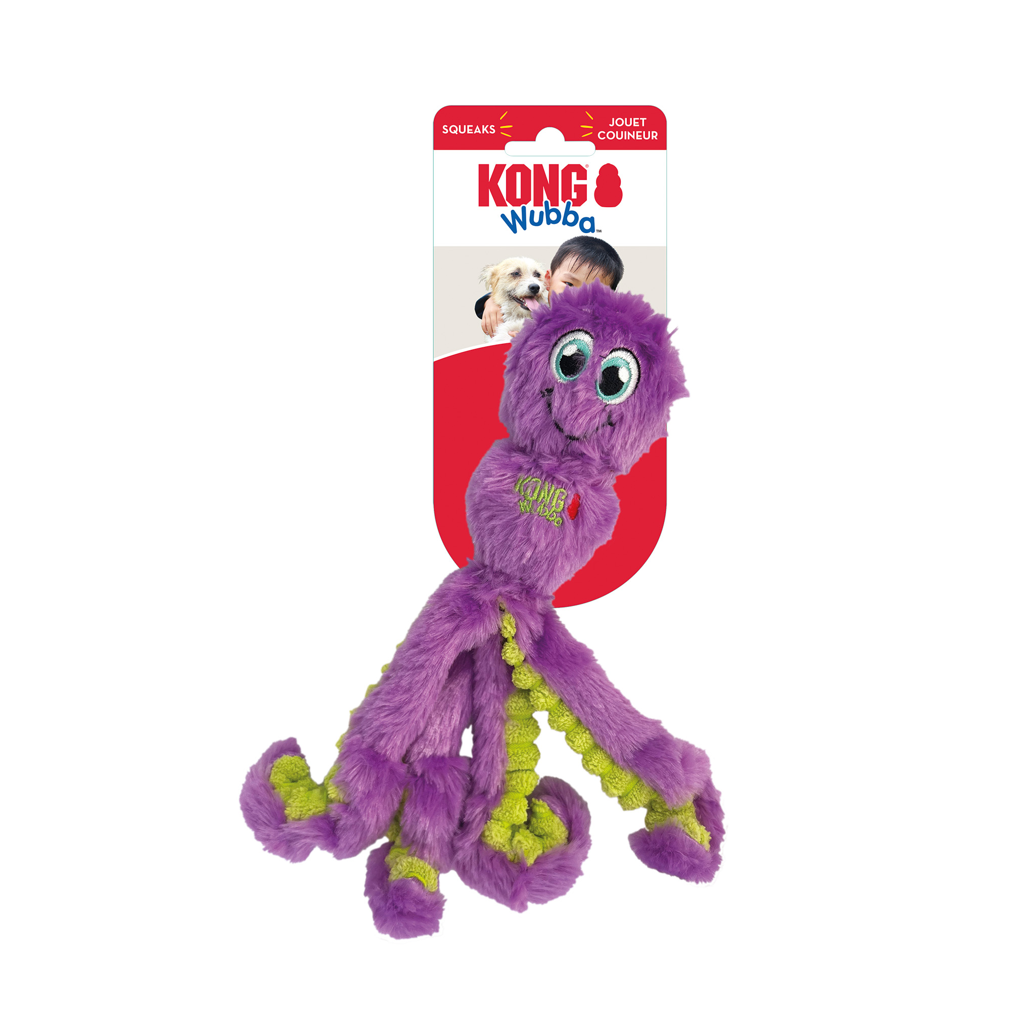 Hundleksak Octopus Mix Large KONG
