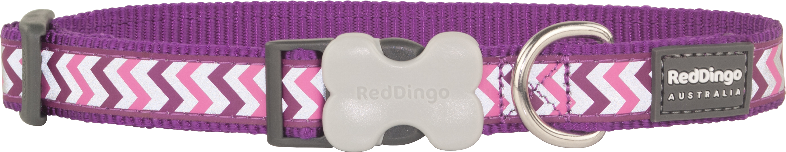 Hundhalsband Reflex Lila från Red Dingo