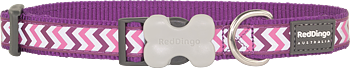Hundhalsband Reflex Lila från Red Dingo