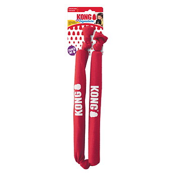Hundleksak Signature Crunch rope Medium KONG