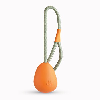 Hundleksak Slinger Pebble Orange Beco