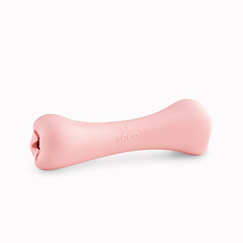 Hundleksak Treat Bone Rosa Beco