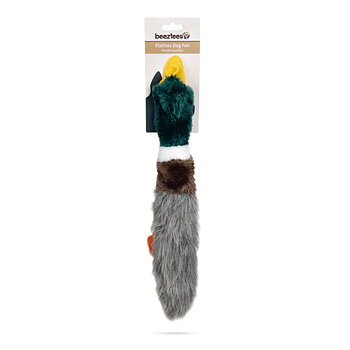Hundleksak Plysch Flatino Duck Beeztees