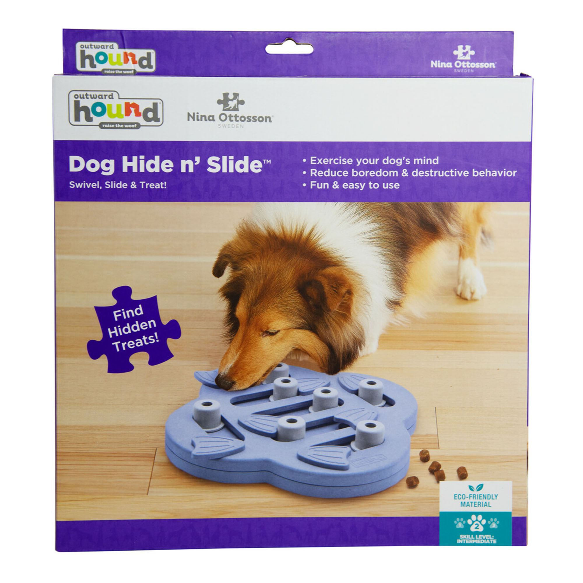 Dog Hide N Slide Plast Nina Ottosson NEW