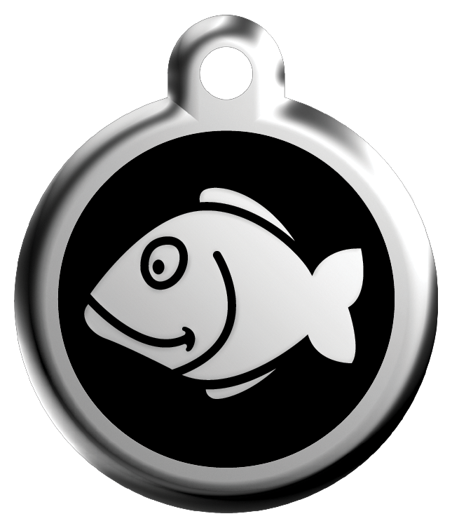 ID bricka Fisk inkl. gravyr - 9