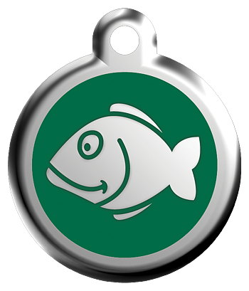ID bricka Fisk inkl. gravyr