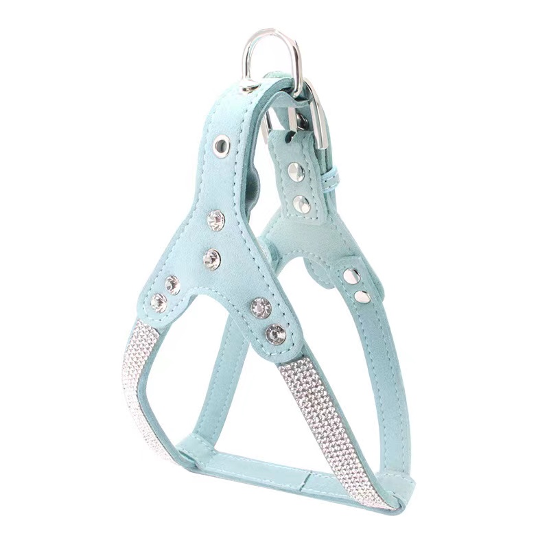Hundsele Strass Turkos inkl koppel strl M - 2
