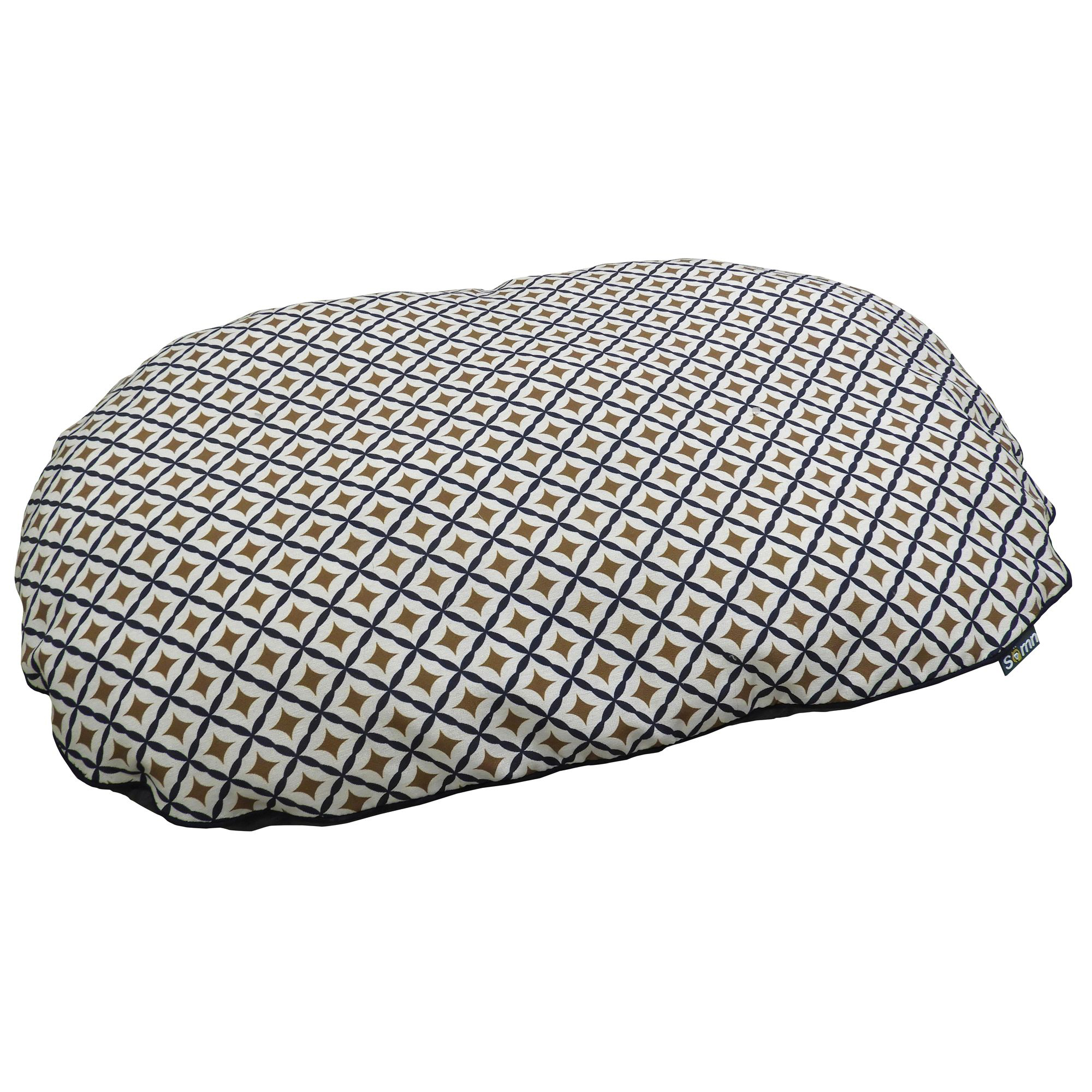 Ovalmadrass Tyg Quilted Sömn