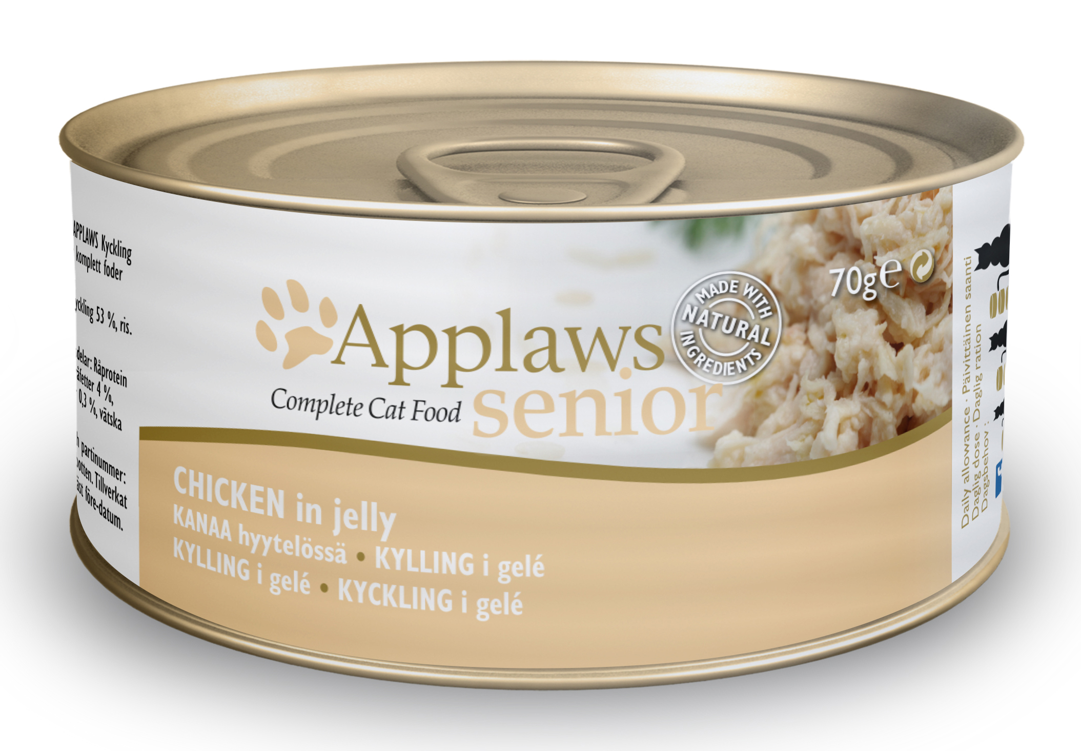 Applaws katt konserv Gele Kyckling Senior