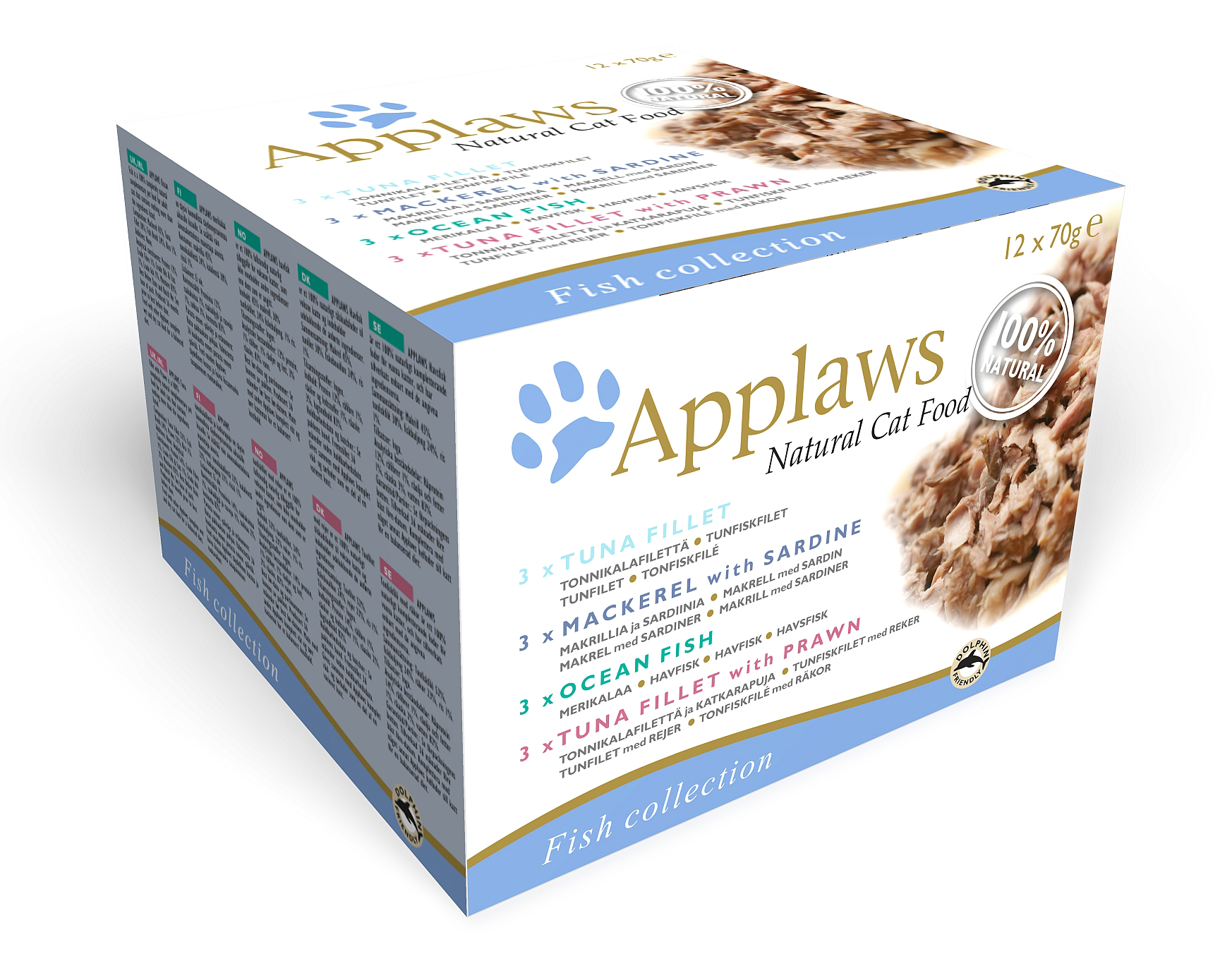 Applaws katt konserv Fish Collection