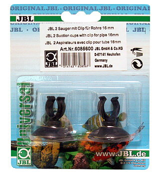 JBL Sugkopp med clips 16mm 2-pack